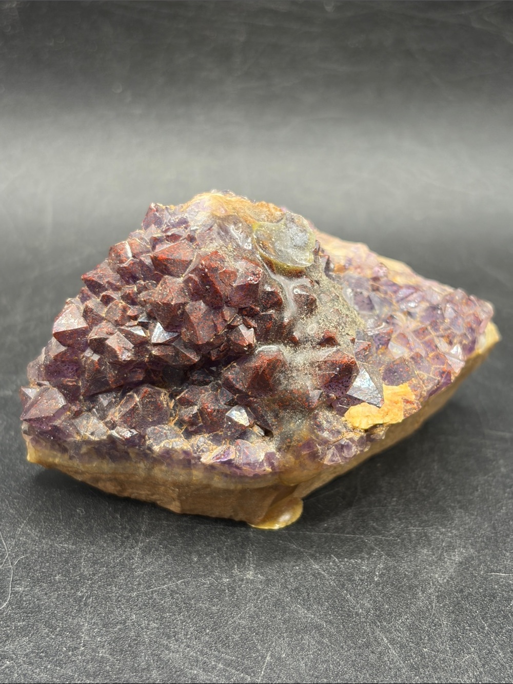 Vintage Amethyst Crystal Stone Fragment Specimen Whimsigoth Purple Home Decor